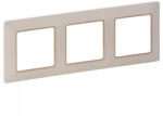Legrand 754063 Valena Life hármas keret, elefántcsont-arany (754063)