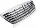 Tuning-Tec Hűtőrács Borítás Mercedes S Osztály W220 02-05 Carbon Ezüst