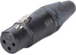 Neutrik XLR NC3FXX B Gold