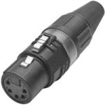 HICON XLR 5 Pini Female Silver
