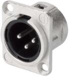 Neutrik XLR Silver Male