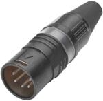 HICON XLR 5 Pini Male Silver
