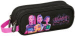 SAFTA K-pop Démonvadászok Negra 2 rekeszes tolltartó 21 cm (SFL654734)