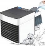 MatMay Hordozható Asztali Víz- És Jégszélmalom 3AZ1BEN Usb Led Ventilátor (KLIMATOR PRZENOŚNY WIATRAK NA WODĘ i LÓD 3W1)