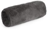 Takoy Pernă cilindrică 15x45 cm, culoare oțel, din blană artificială moale NINA