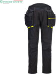 Portwest DX4 lecsatolható holster zsebes softshell nadrág - Fekete