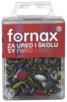 Fornax Rajzszeg BC-22 színes műanyag dobozban Fornax (631)