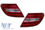 KITT Lightning Fényszóró LED DRL Mercedes Benz W204 C-osztály 2011+ Fekete (SWMB22ADGXB)