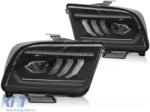  LED fényszórók fekete DRL FORD MUSTANG 10-13 (TTHF6029334)