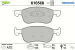 VALEO Set placute frana VALEO 610568 (610568)