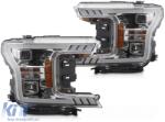  Fényszórók Tube Light Double fekete FORD F150 MK13 14-17 (TTHF6029258)
