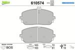VALEO Set placute frana VALEO 610574 (610574)