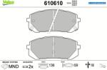 VALEO Set placute frana VALEO 610610 (610610)