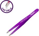 Focus Penseta pentru sprancene FOCUS SOFT cu cap oblic - MOV (H620/C)