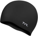 Tyr Cască de înot pentru copii tyr wrinkle-free silicone youth cap negru