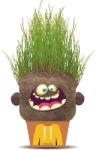 Hape Papusa cap de iarba - Hank cel Fericit (848098)
