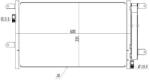 MTR Condensator, climatizare MTR 13054382 (13054382) - fixbox