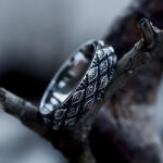 NNM inel Carved Eyes - SS8-1131R