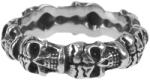 NNM inel Skeleton Hand Skull - Silver - SS8-373R silver