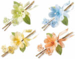 Decorer Set 4 flori artificiale multicolore cm 25 H (A56.48.44)
