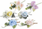 Decorer Set 6 flori artificiale multicolore cm 16 H (A56.45.98)