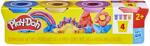Hasbro Set Play-Doh cu 4 cutii de plastilină, culori metalice strălucitoare (G1737)