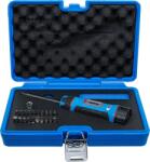 BGS technic Set şurubelniţa dinamometrica cu Set biţi | 6, 3 mm (1/4") | 1 - 8 Nm | 22 piese, BGS 7122 (B-7122) Surubelnita