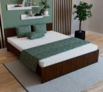haaus Pat Remi, 200 x 160 cm, saltea spuma inclusa, Wenge (920678)