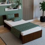 haaus Pat Remi, 200 x 90 cm, saltea spuma inclusa, Wenge (920692)