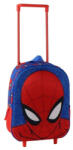 Cerda Ghiozdan gradinita Cerda Spiderman 3D, 25cm, 1 compartiment, tip troller, 25x30x12cm, 629903