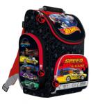 St. Majewski Ghiozdan St. Majewski Hot Wheels, 1 compartiment, 3 buzunare, negru, 650796