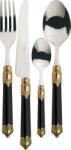 Bugatti Set tacâmuri Rinascimento negru în cutie cadou, 24 piese (RIDN-S2450) Tacam