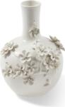 Polspotten Vază 3D Buttercup cu flori 32 cm albă (240-205-104)