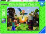 Ravensburger Puzzle Ravensburger Minecraft 150 piese XXL pentru copii 7+ (Rvs12004177) Puzzle