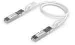 Ubiquiti Cablu retea Ubiquiti UACC-UPLINK-SFP28-0.3M SFP28 Direct Attach Copper Cable 0.3m White (UACC-UPLINK-SFP28-0.3M)