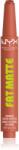 NYX Cosmetics Fat Matte balsam de buze cu efect matifiant Cozy Whipped 2 g