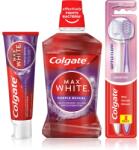 Colgate Max White Purple set pentru dinti