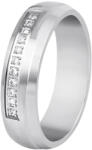 Beneto Exclusive Beneto Női acél gyűrű kristállyal SPD03 62 mm