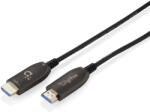 ASSMANN AK-330126-400-S 40 M Fekete HDMI kábel (AK-330126-400-S)