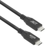 ACT USB-C to USB-C cable 0, 5m Black (AC7420)