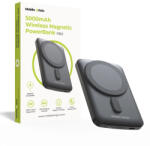 Mobile Origin Wireless Magnetic PowerBank 5000mAh Black (MO-WMP-PB10) - tutitinta