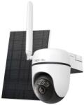 TP-LINK Camera supraveghere exterior 4G PT cu panou solar TP-Link Tapo C615G KIT, 3 MP, 4 mm, IR/lumina alba, detectie persoane/vehicule/animale, microfon si difuzor, acumulator, auto-tracking, alarma, slot c