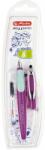 Herlitz Stilou My. Pen, penita L pentru stangaci Herlitz, lila/menta HZ11167996 (11167996)