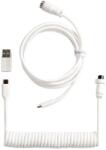Keychron Coiled Aviator Cable 8K fehér CAB-48 (CAB-48)