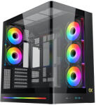 Ion Computers Геймърски компютър ION PANO II AIR с процесор AMD Ryzen 7 7800X3D, видео карта GeForce RTX 5060 Ti 16GB GDDR7, RAM памет 32GB(2x16GB) DDR5 5200MHz, SSD 1TB NVMe M. 2 PCIe 4.0, водно охлаждане 360 (c00