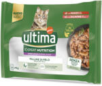 Affinity 16x70g Ultima Cat Expert Nutrition Hairball marha & lazac nedves macskatáp 3+1 ingyen