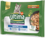 Affinity 16x70g Ultima Cat Expert Nutrition Senior csirke & marha nedves macskatáp 3+1 ingyen
