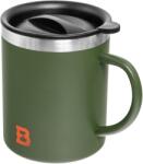 Badger Outdoor Cană termică Badger Outdoor Steel Boy II 400 ml - Olive