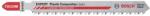 Bosch Panza fierastrau pendular/vertical Bosch EXPERT Plastic Composites Clean T301CHM, 117mm, 3 bucati (2608902471) Panza fierastrau