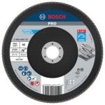 Bosch Disc lamelar slefuire otel/inox Bosch PRO X571, 180x22.23mm, G40 (2608606737)